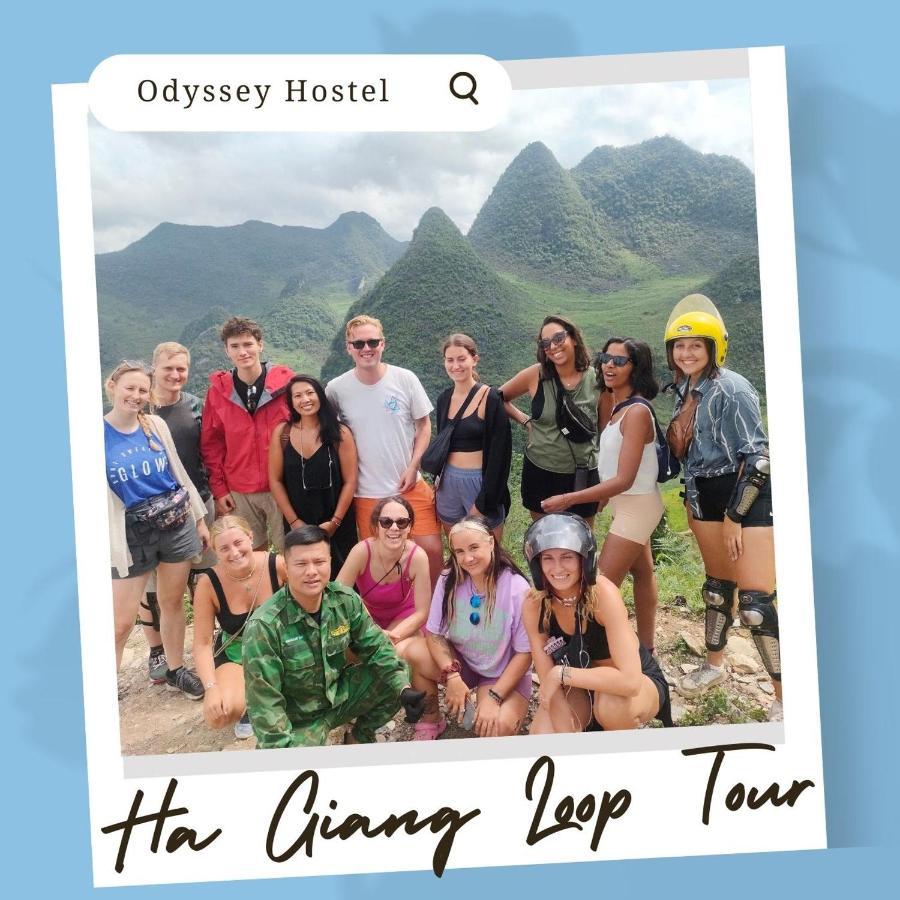 Odyssey Hostel, Tours & Motorbikes Rental Hà Giang Ngoại thất bức ảnh